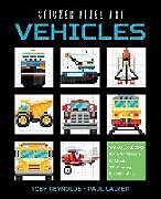 Kartonierter Einband Sticker Pixel Art: Vehicles: With Over 8,000 Colorful Stickers to Create 20 Amazing Pixel Paintings! von Toby Reynolds, Paul Calver