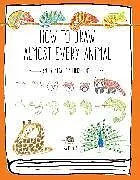 Kartonierter Einband How to Draw Almost Every Animal von Miyata Chika