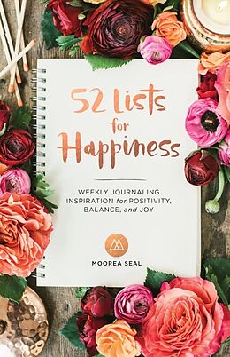 Tagebuch geb 52 Lists for Happiness von Moorea Seal