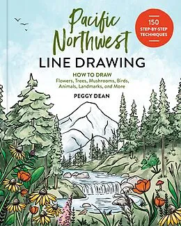 E-Book (epub) Pacific Northwest Line Drawing von Peggy Dean