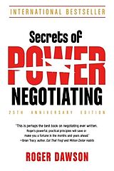 Couverture cartonnée Secrets of Power Negotiating, 25th Anniversary Edition de Roger Dawson