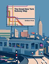Fester Einband The Great New York Subway Map von Emiliano Ponzi