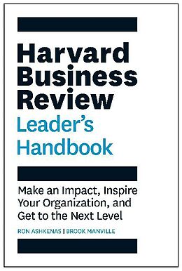 Couverture cartonnée The Harvard Business Review Leader's Handbook de Ron Ashkenas, Brook Manville