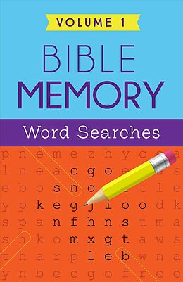 Couverture cartonnée Bible Memory Word Searches Volume 1 de Barbour Publishing