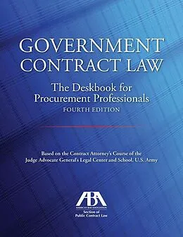 E-Book (epub) Government Contract Law von Jr. John T. Jones