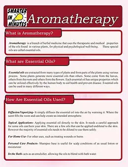 E-Book (pdf) Aromatherapy von Anne V. Parsons