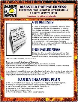 E-Book (epub) Disaster Preparedness von Keith Eckernwood