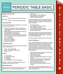 E-Book (epub) Periodic Table Basic von Speedy Publishing