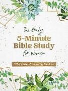 Couverture cartonnée The Daily 5-Minute Bible Study for Women de Barbour Staff (COR)