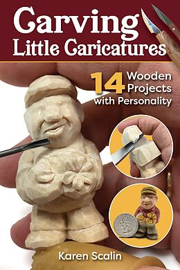 eBook (epub) Carving Little Caricatures de Karen Scalin