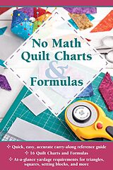 eBook (epub) No Math Quilt Charts & Formulas de Editors at Landauer Publishing