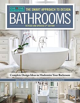 eBook (epub) Smart Approach to Design: Bathrooms, Revised and Updated 3rd Edition de Editors Of Creative Homeowner