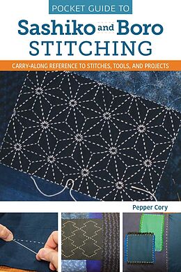 eBook (epub) Pocket Guide to Sashiko and Boro Stitching de Pepper Cory