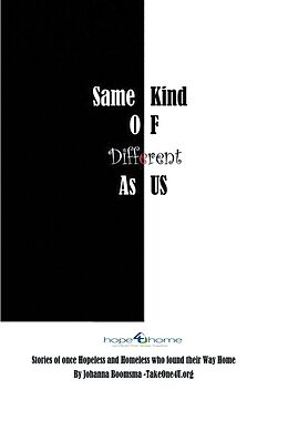 eBook (epub) Same Kind of Different As Us de Johanna Boomsma