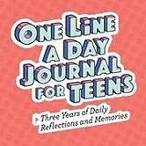 Kartonierter Einband One Line A Day Journal for Teens von Null