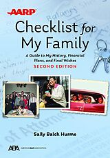 eBook (epub) ABA/AARP Checklist for My Family de Sally Balch Hurme