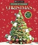Kartonierter Einband Brain Games - Sticker by Number: Christmas (24 Images to Sticker - Watercolor Tree Cover) von Publications International Ltd, New Seasons, Brain Games
