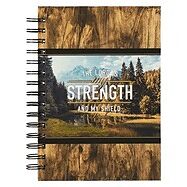 Broché The LORD is My Strength Wirebound Journal - Psalm 28:7 de 