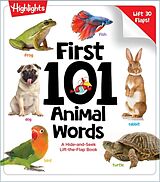 Reliure en carton indéchirable First 101 Animal Words de Highlights