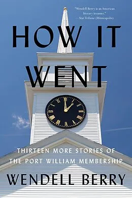 E-Book (epub) How It Went von Wendell Berry