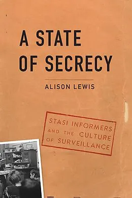 E-Book (pdf) State of Secrecy von Alison Lewis