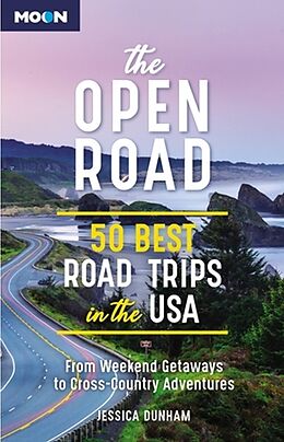 Broché The Open Road : 50 Best Road Trip in the USA de Jessica Dunham