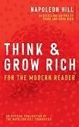 Couverture cartonnée Think and Grow Rich de Napoleon Hill