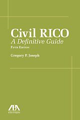 eBook (epub) Civil RICO de Gregory P. Joseph
