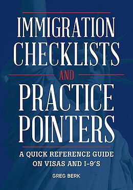 eBook (epub) Immigration Checklists and Practice Pointers de Greg Berk