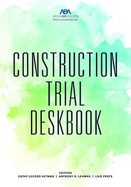 eBook (epub) Construction Trial Deskbook de 