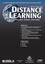 eBook (pdf) Distance Learning de 