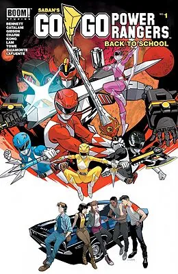 ePUB Saban's Go Go Power Rangers: Back to School #1 von Marguerite Bennett