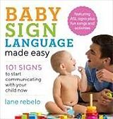 Couverture cartonnée Baby Sign Language Made Easy de Lane Rebelo