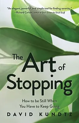 E-Book (epub) The Art of Stopping von David Kundtz