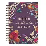 Broschiert Journal Wirebound Large Blessed Is She von