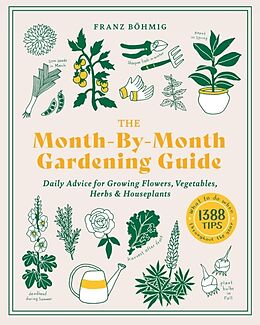 Couverture cartonnée The Month-by-Month Gardening Guide de Franz Bohmig