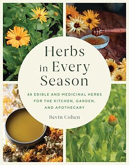 Couverture cartonnée Herbs in Every Season de Bevin Cohen