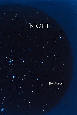 eBook (epub) Night de Etel Adnan