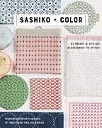 Couverture cartonnée Sashiko + Color de Boutique-Sha