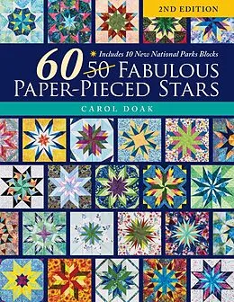 E-Book (epub) 60 Fabulous Paper-Pieced Stars von Carol Doak