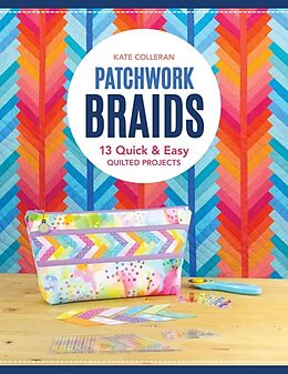 Couverture cartonnée Patchwork Braids de Kate Colleran