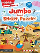 Kartonierter Einband Jumbo Book of Sticker Puzzles von Highlights