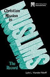 eBook (pdf) Christian Mission to Muslims:The Record: de Lyle L. Vander Werff