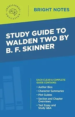 E-Book (epub) Study Guide to Walden Two by B. F. Skinner von Intelligent Education