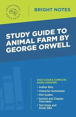 E-Book (epub) Study Guide to Animal Farm by George Orwell von Intelligent Education