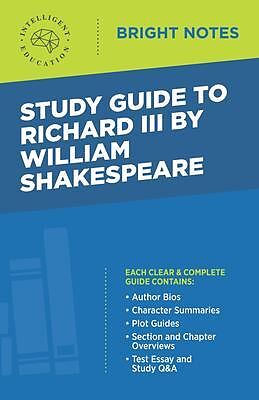 eBook (epub) Study Guide to Richard III by William Shakespeare de 