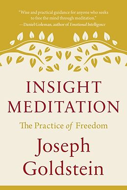 Couverture cartonnée Insight Meditation de Joseph Goldstein