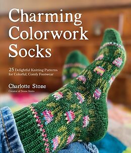 Kartonierter Einband Charming Colorwork Socks von Charlotte Stone