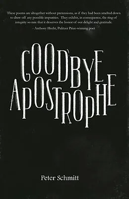 E-Book (epub) Goodbye Apostrophe von Peter Schmitt
