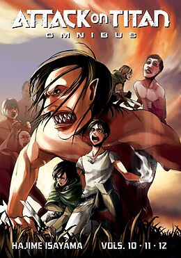 Couverture cartonnée Attack on Titan Omnibus 4 (Vol. 10-12) de Hajime Isayama